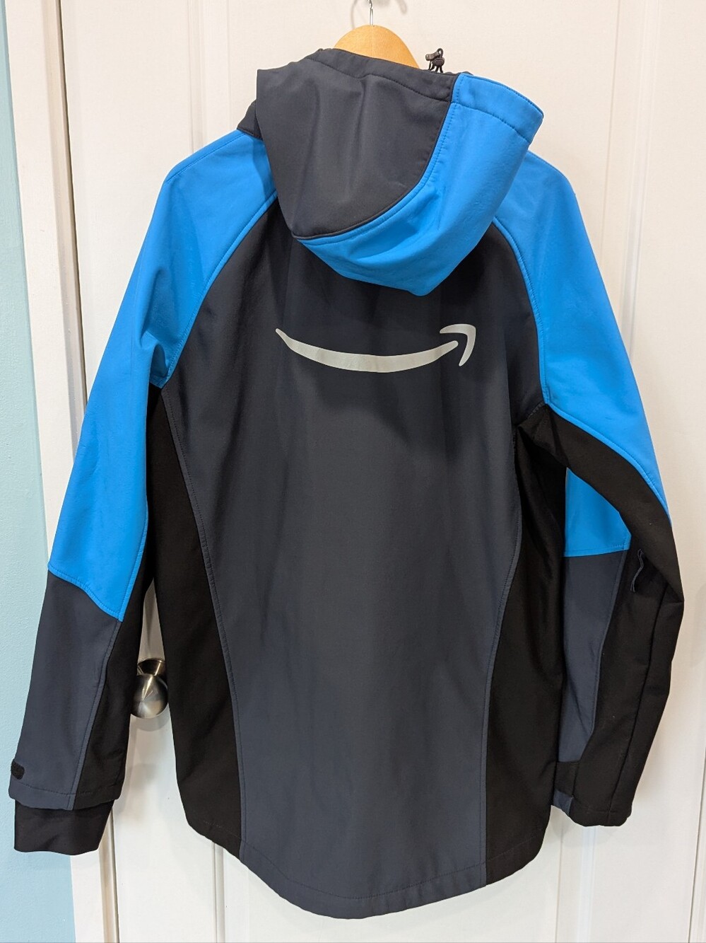 Luly Yang Again Dsp Uniform Softshell Jacket Blue Black Reflective Size Large - Picture 7 of 12